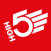 High 5 logo